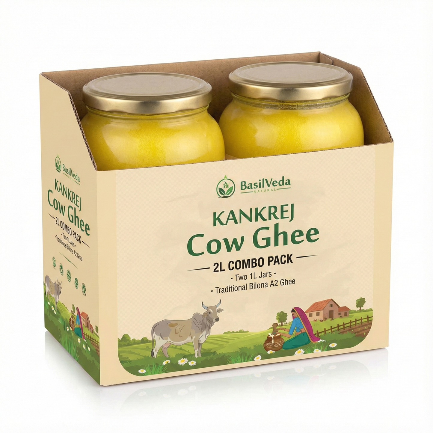 A2 Kankrej Cow Ghee