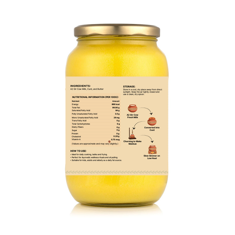 A2 Gir Cow Ghee – 500ML